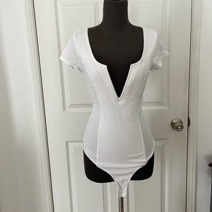 Intimately Free People white bodysuit M